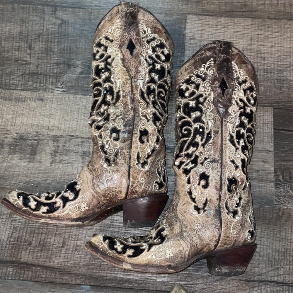 Corral Western Boots Size 6 1/2 - Picture 5 of 7
